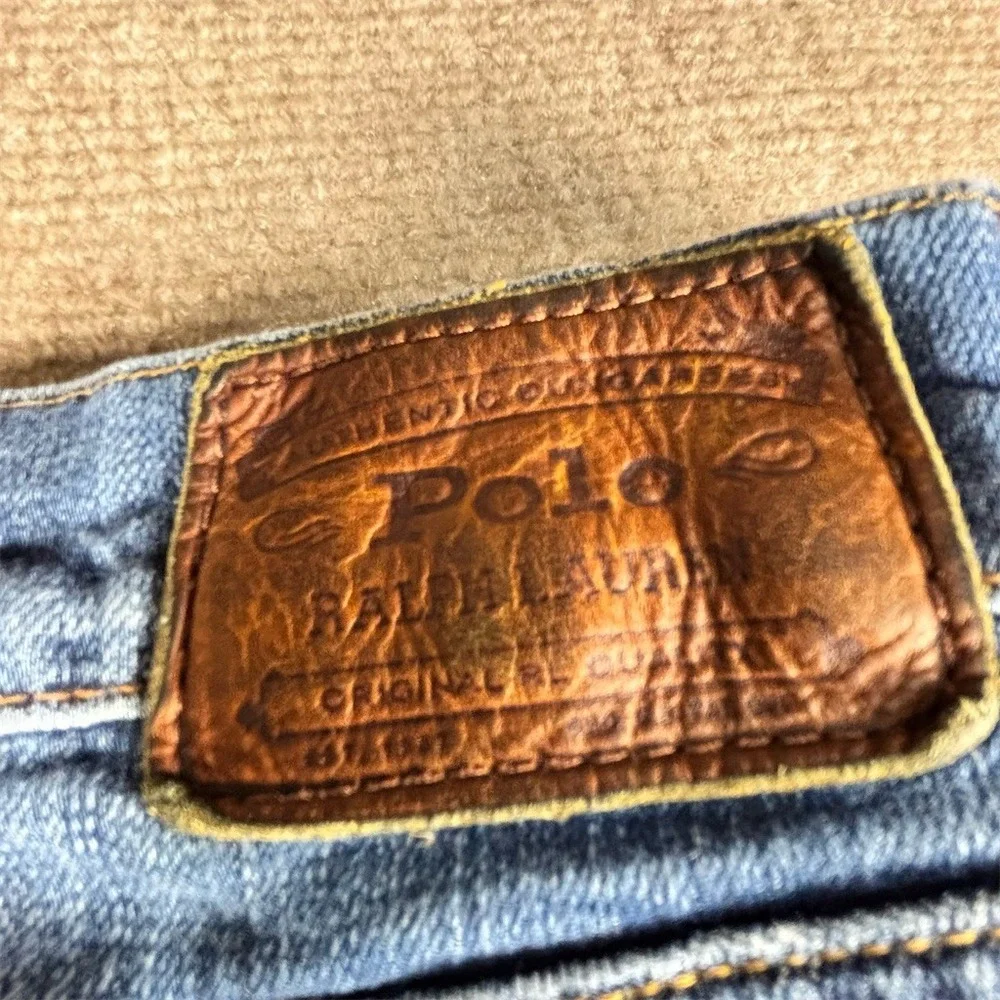 Polo‎ Ralph Lauren Authentic Dungarees Straight Leg Jeans Mens 32x32 Blue